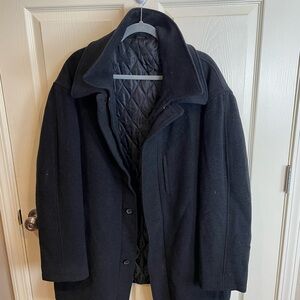 Lauren Ralph Lauren Dorian Men's Black Wool Insilated Coat